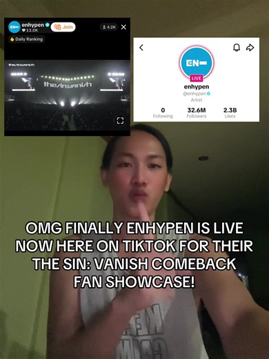 Enhypen's Live Comeback Fan Showcase Event!