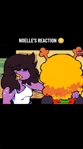 Susie and Noelle Deltarune Animation: Suselle Fan Edit 💕🦌