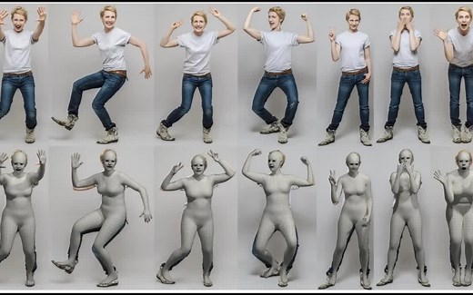 iBlender中文版插件 SMPL-X 身体动作 导入皮肤网格 模型 Blender 插件 教程