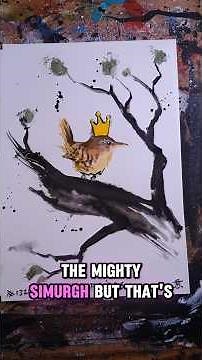 Who is the king of the birds? #fairytales #brothersgrimm #kingwren #folklore #dailyinkmonster #birds
