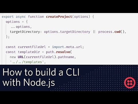 How to build a CLI with Node.js