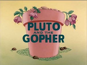 Pluto - Pluto and the Gopher (1950) - RKO Titles