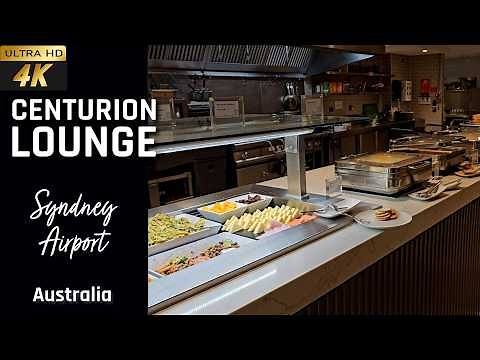 [4K] The Centurion Lounge Sydney Airport tour 2025 | AMEX lounge Sydney | American Express Lounge