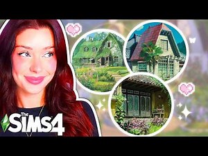 Building STUDIO GHIBLI Inspired Houses in The Sims 4