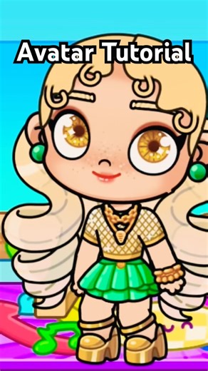 My Avatar Tutorial #avatarworld #tocaboca #fypviralシ #shorts