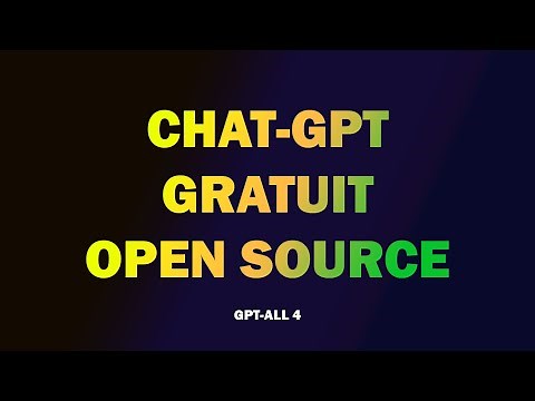 👀 Comment installer CHAT GPT4 all sur son ordinateur et en open source GRATUIT 👀