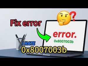 Outlook sign in error 0x8007003b please try again later fix