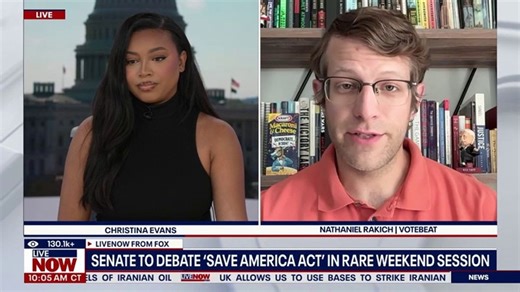 Senate to debate Save America Act in weekend session | Haystack News