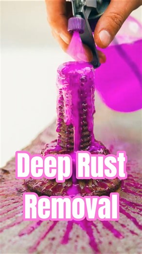 Rusted metal scaffold joint 💰 Best Rust Cleaning Pink Spray for Households in 2026