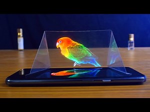 Awesome 3D Hologram DIY Projector with Lamination Plastic Paper Sheet A4