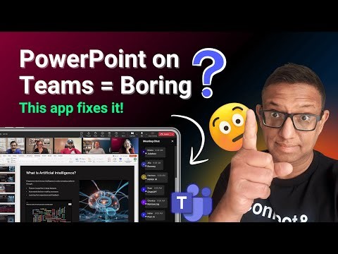 The new way presenters are using PowerPoint on Teams!