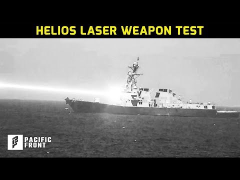 US Navy Successfully Tests POWERFUL HELIOS Laser Weapon