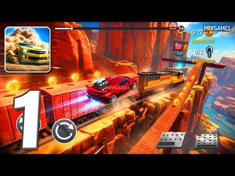 Stunt Car Extreme - Gameplay Walkthrough Part 1 - Stunt Car Race (Android, iOS)
