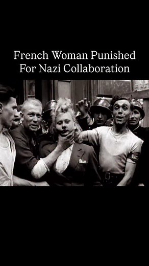 After World War II, during the period known as the épuration sauvage (“wild purge”), many French women accused of having collaborated with German occupiers were publicly humiliated by having their heads shaved. This was most commonly done to women who had romantic or sexual relationships with German soldiers, though in reality the accusations were often vague, exaggerated, or fueled by personal grudges. The shaving took place in public squares, sometimes accompanied by parades, beatings, or mark