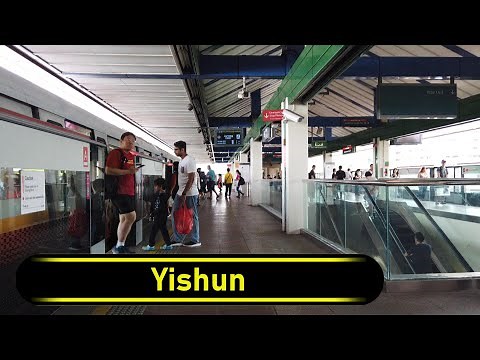 MRT Station Yishun - Singapore 🇸🇬 - Walkthrough 🚶