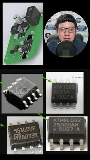 Pay attention if a microchip has 8 pins, how to know if it is an eeprom memory or not