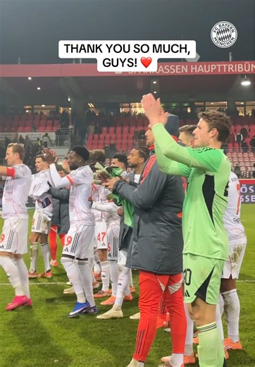 Gratitude Message from FCBayern Fans
