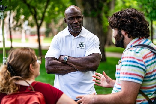 Broncos legend Terrell Davis to join CSU as Athletics ‘Rambassador’