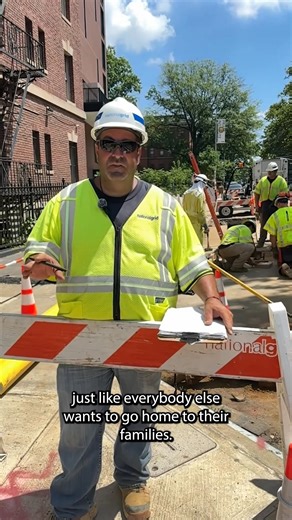 Safety isn’t just a job — it’s a shared responsibility. Meet Sal, one of our dedicated field workers helping to keep Brooklyn’s gas lines safe and reliable. When you see field workers like Sal in work zones, slow down and give them space. 👷‍♂️🚧 | National Grid