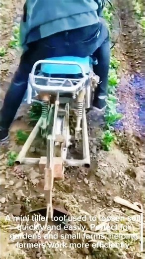 Mini Tiller Tool for Farming | Simple Modern Agriculture Technology