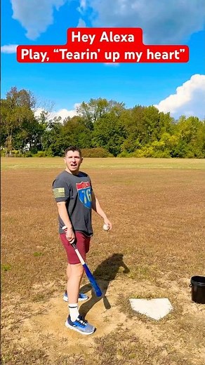Hey Alexa, Play, “Tearin’ up my heart” #baseball