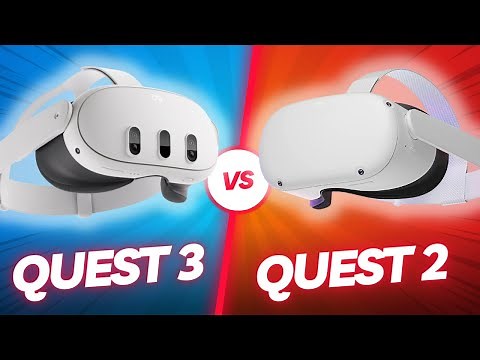 Meta Quest 3 vs Quest 2: The ULTIMATE Comparison!