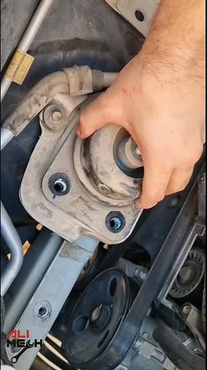 How to replace engine mount without falling the engine #horts