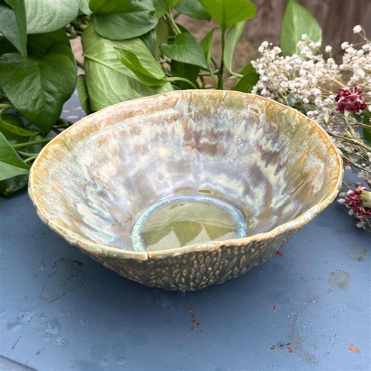 Handmade Ceramic Serving Decorative Bowl Studio Pottery - Etsy