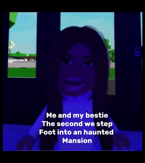 Exploring a Haunted Mansion in Roblox: My Bestie and I