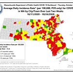 Updated Mass. Town-by-Town Coronavirus Risk Map Delayed Until Friday