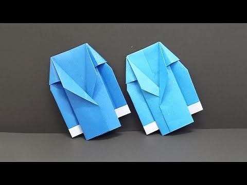 DIY Paper Blazer - How To Make Paper Suit Coat for Men