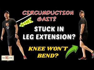 MULTIPLE SCLEROSIS EXERCISE - Circumduction Gait? Knee Hyperextension? This Exercise Is For YOU!!!
