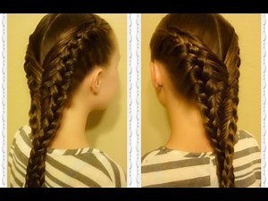 Diving Mermaid Braid Hairstyle Tutorial, Inspired By Flettemamma
