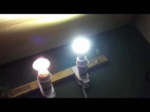 LED 9W Energy Saving GU10 Bulb has 60 SMD 3014 LEDs 100W Equivalent