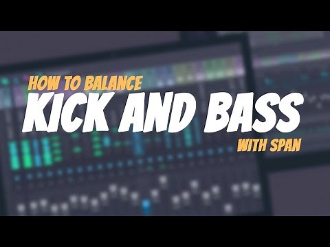 How To Balance Kick And Bass To A Referance Track | With SPAN | FL Studio Tutorial