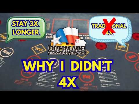 Ultimate Texas Hold'em: The Strategy That Sustains Your Play (Ep. 1)
