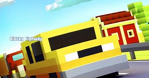 Скачать и играть в Blocky Highway: Traffic Racing на ПК или Mac (Эмулятор)