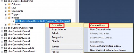 Designing effective SQL Server clustered indexes