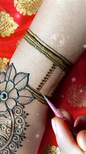 New Trending Design --2💫 #TrendingNow #Mehndi2025 | Mehndi design
