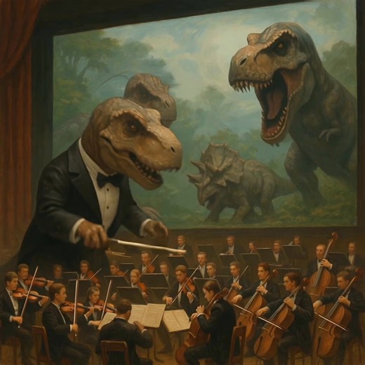 It's the final countdown to Jurassic Park Live at the Fairbanks North Star Borough Carlson Center, November 1st and 2nd. Buy your tickets now! https://fairbankssymphony.org 🎻🦖 | Fairbanks Symphony