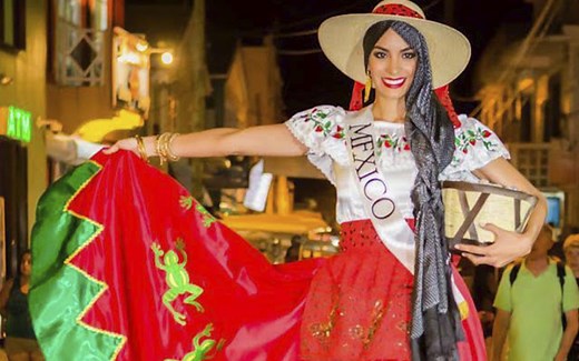 Traje típico de la Ciudad de México