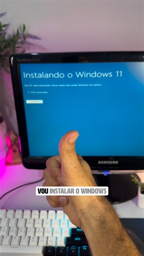 Wesley Gonçalves da Silva on Instagram: "🎥 Legenda adaptada para vídeo – Instalação do Windows 11 🖥️ Instalando o Windows 11 do zero (passo a passo) Com o pendrive bootável já pronto — que eu ensinei no vídeo anterior — é só voltar lá e assistir 👈 ➡️ Conecte o pendrive no computador ➡️ Inicie pelo menu de boot (no meu caso, F12 — pesquise a tecla do seu PC) ➡️ Escolha Português e o teclado ➡️ Selecione a edição do Windows (aqui usei o Windows 11 Pro) ➡️ Escolha o disco/partição 💡 Como o disc