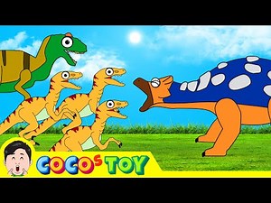 Lazy Ankylosaurus has changedㅣdinosaur cartoons for childrenㅣCoCosToy