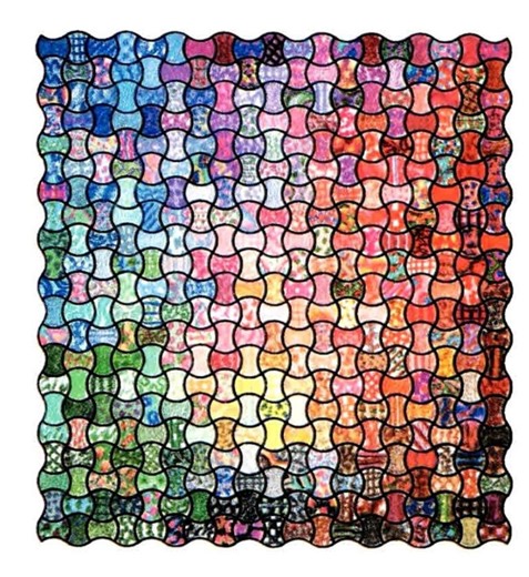 Spools Quilt Pattern, Scrap Friendly Charm Quilt, Includes Template (digital PDF Download) - Etsy