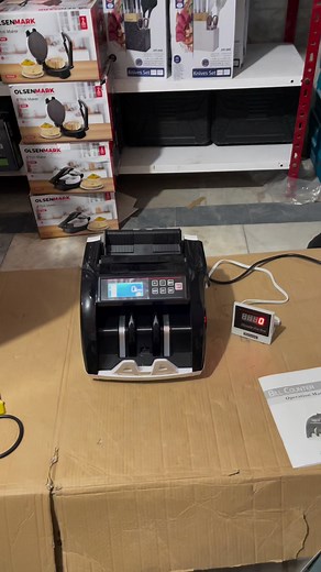 Currency Counting Machine with UV & Magnetic Counterfeit Detection #currency #fyp #fbreels23 | Warsak Imported Collection