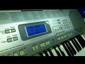 CASIO CTK-800 (DEMO songs) 3/3