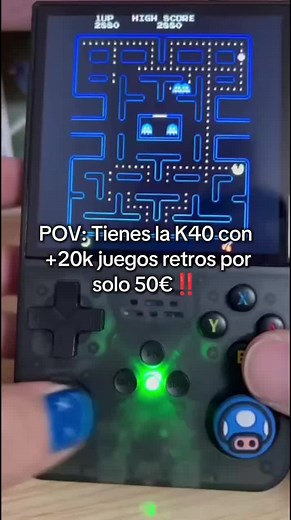 K40 consola retro 20k juegos por 50€ — oferta y emuladores