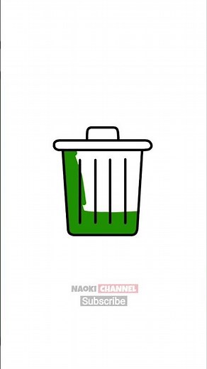Cara menggambar tempat sampah - How To Draw a Trash Can