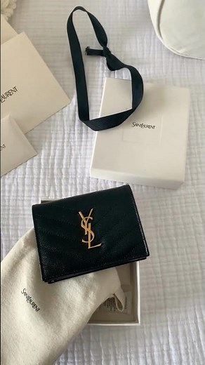 Unboxing YSL Cassandre Matelassé Card Case