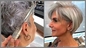 Youthful Hairstyles and Haircuts For Over 50 😍 Hair Trendy By Professional | HairStyle Trick